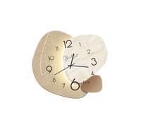 predolo Reloj de Pared de Estilo nórdico, Montaje en Pared, Número Romano Creativo, Reloj Decorativo de Madera, Reloj silencioso para Dormitorio, Escritorio,