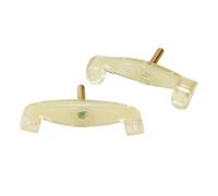 predolo Reposapiés para Violín, Horquilla para Reposapiés, Profesional, de Goma, Universal, Antideslizante, Compacto, Fácil de Instalar, Piezas de Repuesto, L