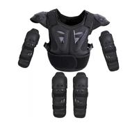 predolo Rodilleras de Motocicleta para Niños, Coderas Ajustables Y Transpirables, Equipo de de Cross para Ciclismo, Esquí Y Motocicleta, s