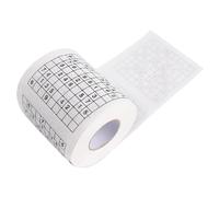 predolo Rollo de Papel Higiénico Sudoku, Juego de Rompecabezas Duradero, Papel Higiénico Suave Y Divertido para