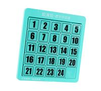 predolo Rompecabezas lógico, Rompecabezas Deslizante, Juego de Bloques deslizantes, Rompecabezas Digitales educativos, Juguetes para Juegos, cumpleaños, 24 Cubos Verde