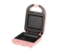 predolo Sandwichera Compacta con Enchufe Europeo, para Queso a La Plancha, Fácil de Usar, Máquina para Paninis, Electrodomésticos de Cocina para La Oficina, H, Rosa, Individual