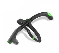 predolo Snorkel Frontal Desmontable Tubo de Respiración para Natación Correa Ajustable Snorkel de Entrenamiento para Niños, Bañistas, Verde