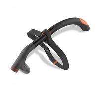 predolo Snorkel Frontal Desmontable Tubo de Respiración para Natación Correa Ajustable Snorkel de Entrenamiento para Niños, Bañistas, Naranja