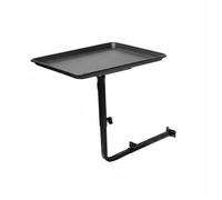 predolo Soporte de Bandeja Ajustable Giratorio Bandeja de Herramientas Salón Montaje Fácil para Peluqueros, Silver