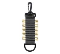 predolo Soporte, Organizador Deportivo para Exteriores, Portatees de Golf Portátil para Cinturones de Golfistas, para Jugar Al Golf Y con, Negro