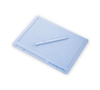 predolo Tabla Trazar con Punzón Multiuso Herramienta Multiusos para Manualidas, Papiroflexia, Azul