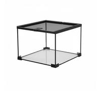 predolo Tanque de Cría de Reptiles Alta Transparencia Contenedor de Reptiles con Ventilación, 30-30-20cm