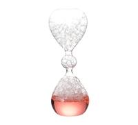 predolo Temporizador de reloj con burbujas, adorno para mesa, accesorio creativo hecho a mano con movimiento líquido, Rosa, tal como se describe