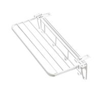 predolo Tendedero Plegable para Barandilla de Balcón, Alféizar de Ventana, Ahorro de Espacio, Toallero Colgante para Sala de Estar, 35cm