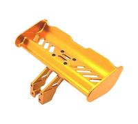 predolo Trasera Alerón Soporte Aluminio Resistente Accesorio Spoiler Trasero Fácil de Instalar y Quitar Adecuado para Modelos de Coche Teledirigido, Oro