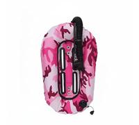 predolo Wing de Buceo Nylon Bladder de Wing Resistente Al Desgaste Air Cell Buceo para Buceadores, Camuflaje Rosa