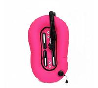 predolo Wing de Buceo Nylon Bladder de Wing Resistente Al Desgaste Air Cell Buceo para Buceadores, Rosa Roja