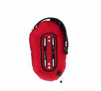 predolo Wing de Buceo Nylon Bladder de Wing Resistente Al Desgaste Air Cell Buceo para Buceadores, Rojo