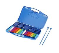 predolo Xilófono Profesional Glockenspiel de 25 Notas para Niños, Instrumento Musical, Instrumentos de Percusión, Instrumento de Xilófono, Azul