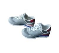 predolo Zapatos de Muñeca en Miniatura, Zapatillas de Deporte para Muñeca, Zapatos para Correr, Punta Cerrada, Tacones Puntiagudos, Material de PVC Cómodo, Ad, Gris