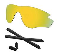 Predrox Lentes M2 Frame XL y kits de goma de repuesto para gafas de sol Oakley OO9343 polarizadas