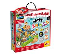 Preescolar Lisciani 92772 Montessori Bebé Animales Felices