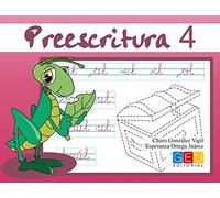 preescritura 4: Mejora del manejo Del Lapiz | Educación Infantil | Editorial Geu | Refuerzo Escolar (Niños 3 a 5 años)