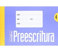 Cuaderno Aprendizaje LAMELA Preescritura Nº4 Cuadrovía 8mm.