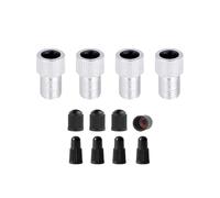 Preesta - Adaptador de válvula Prestaa Schraderr de 8 g | Adaptador de bomba | Adaptador de válvula de bomba | Convertidor de adaptador de bomba de latón | Convertidor portátil a adaptador para todo