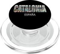 Prefectura de Cataluña España Ciudad Establecido Diseño Vintage PopSockets PopGrip para MagSafe