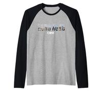 Prefectura de Hong Kong China Hong Kong City Vintage Camiseta Manga Raglan