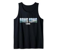 Prefectura de Hong Kong China Hong Kong City Vintage Camiseta sin Mangas