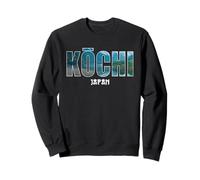 Prefectura de Kochi Japón Ciudad de Japón Vintage Diseño Sudadera