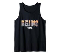 Prefectura de Pekín China Beijing City Vintage Beijing Camiseta sin Mangas