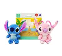 Preferidos a los nios - Disney Baby Lilo & Stitch Cutisee 2 Pack Angel & Stitch Plush Animales rellenos Experimento 626 Multicolor 6 pulgadas