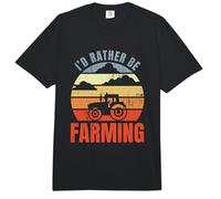 Preferiría dedicarme a la Agricultura Cosecha Campesina Comfort Colors Adult Heavyweight T-Shirt
