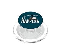Preferiría dormitar relajándome con el Tapir Kawaii PopSockets PopGrip para MagSafe