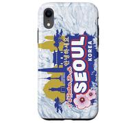 Preferiría estar en Seúl Corea Souvenir Carcasa para iPhone XR