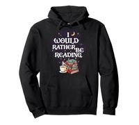 Preferiría Estar Leyendo Bookworm Amante de los Libros Bibliotecario Niños Sudadera con Capucha