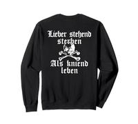 prefieren morir de pie que arrodillado vivir Sudadera