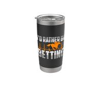 Prefiero estar apostando American Quarter Horses Carreras de caballos Vaso térmico de acero inoxidable de doble pared