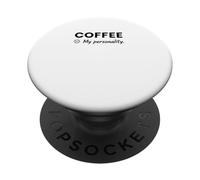 Prefiero Estar Bebiendo café Mi productividad es una Mentira Sarca PopSockets PopGrip Adhesivo