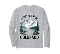 Prefiero Estar en Colorado, me Encanta Colorado Colorado Manga Larga
