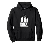 Prefiero estar en Dubai - Gráfico de horizonte urbano Sudadera con Capucha