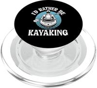 Prefiero Estar en Kayak Kayak Amante del Remo Lago de navegación PopSockets PopGrip para MagSafe