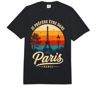 Prefiero Estar en París Francia Comfort Colors Adult Heavyweight T-Shirt