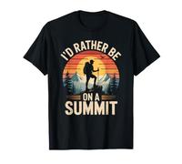 Prefiero Estar en una Cumbre, Me Encanta Caminar en Las montañas Camiseta
