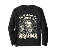 Prefiero Estar Escuchando a Brahms Manga Larga