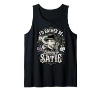 Prefiero Estar Escuchando a Satie Camiseta sin Mangas