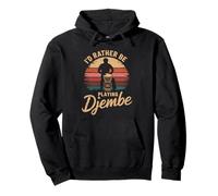 Prefiero estar jugando al djembe Sudadera con Capucha