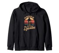 Prefiero estar jugando al djembe Sudadera con Capucha