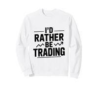 Prefiero Estar negociando acciones Inversión Divertida Sudadera