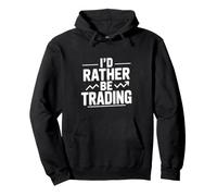 Prefiero Estar negociando acciones Inversión Divertida Sudadera con Capucha