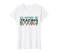 Prefiero Estar operando con inversores y Comerciantes criptográficos Graciosos Camiseta gráfica económica